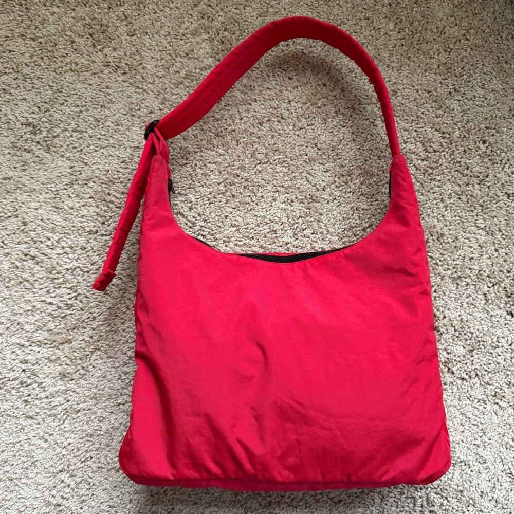Baggu Large Nylon Candy Apple Shoulder Bag